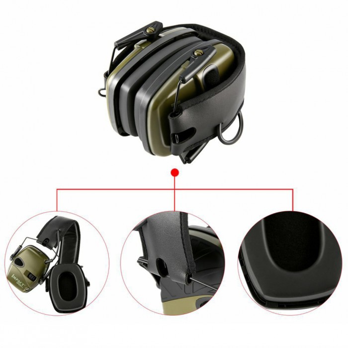 Навушники активні Impact Sport Olive Навушники активні Impact Sport Olive