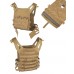 Розвантажувальний жилет Плитоноска Mil-Tec PLATE CARRIER VEST GEN.II COYOTE , Coyote