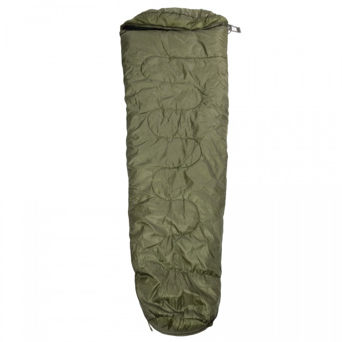 Спальный мешок двухслойный MIL-TEC Mummy Sleeping 2-Layer -10°C Olive Спальный мешок двухслойный MIL-TEC Mummy Sleeping 2-Layer -10°C Olive