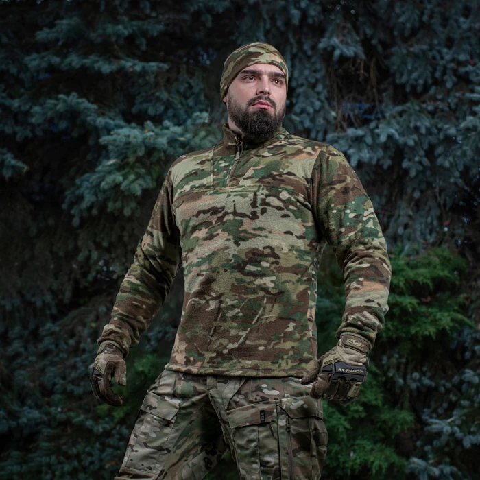 Кофта Флісова M-Tac Delta Fleece, MultiCam Кофта Флісова M-Tac Delta Fleece, MultiCam
