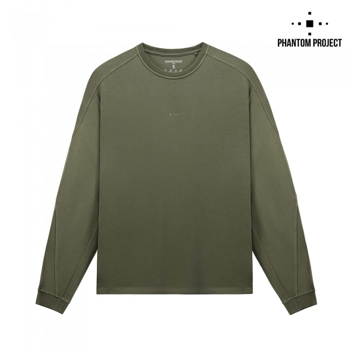 Phantom Project/M-Tac футболка Long Sleeve Cotton Hard (GD), Olive Phantom Project/M-Tac футболка Long Sleeve Cotton Hard (GD), Olive