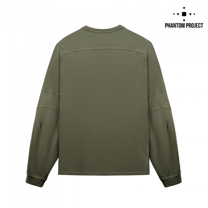 Phantom Project/M-Tac футболка Long Sleeve Cotton Hard (GD), Olive Phantom Project/M-Tac футболка Long Sleeve Cotton Hard (GD), Olive