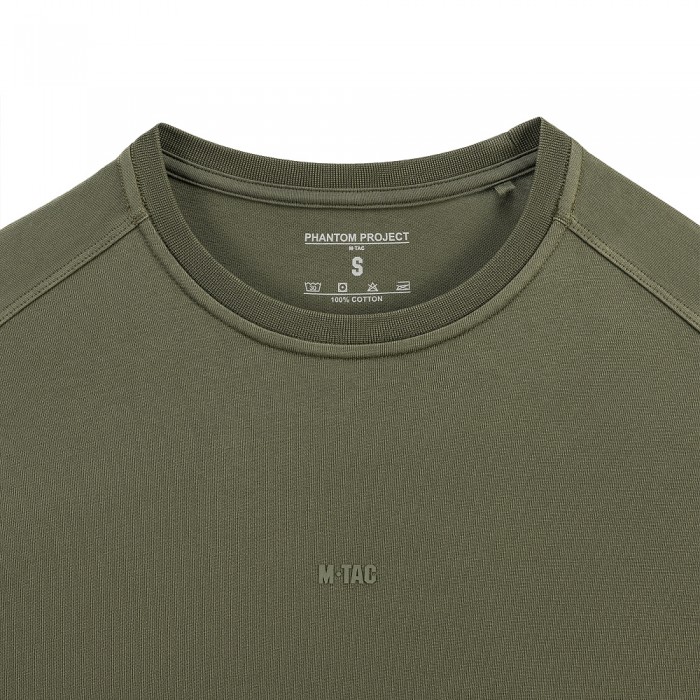 Phantom Project/M-Tac футболка Long Sleeve Cotton Hard (GD), Olive Phantom Project/M-Tac футболка Long Sleeve Cotton Hard (GD), Olive