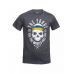 Футболка "5.11 THE FORGE UKRAINIAN FLAG TEE" (лимитированная серия) CHARCOAL HEATHER, Wolf Grey