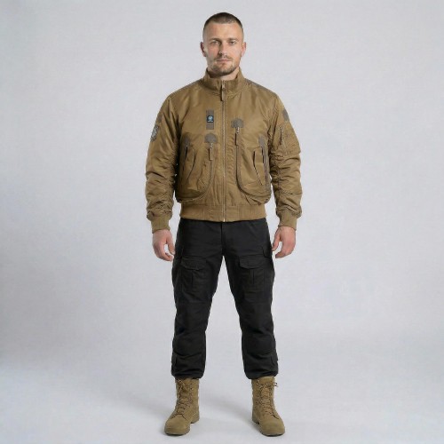 Куртка бомбер Vik-Tailor льотна, Coyote