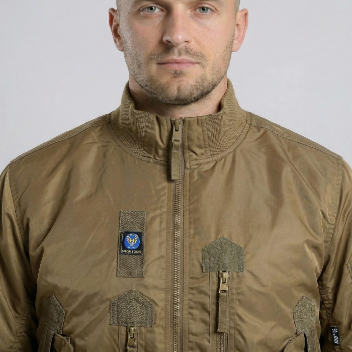 Куртка бомбер Vik-Tailor льотна, Coyote Куртка бомбер Vik-Tailor льотна, Coyote