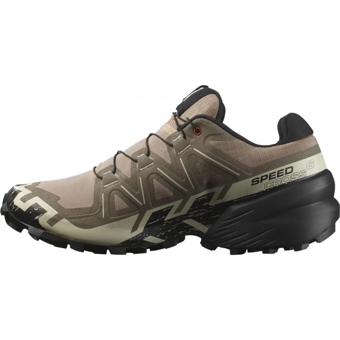 Кросівки Salomon SPEEDCROSS 6, Black/Almondmilk Кросівки Salomon SPEEDCROSS 6, Black/Almondmilk