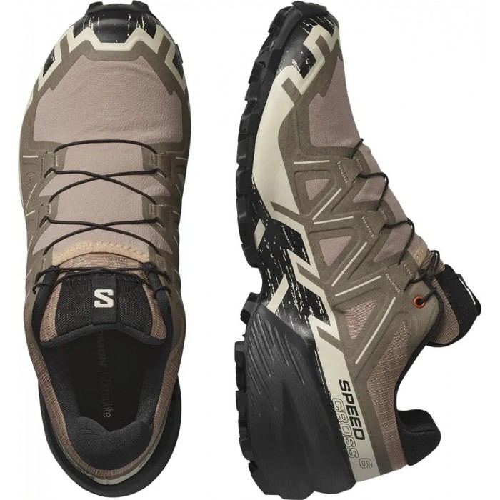 Кросівки Salomon SPEEDCROSS 6, Black/Almondmilk Кросівки Salomon SPEEDCROSS 6, Black/Almondmilk