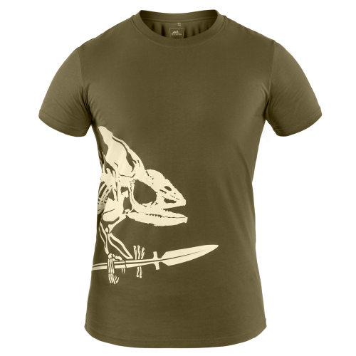 Футболка T-shirt Helikon Full Body Skeleton - Olive Green