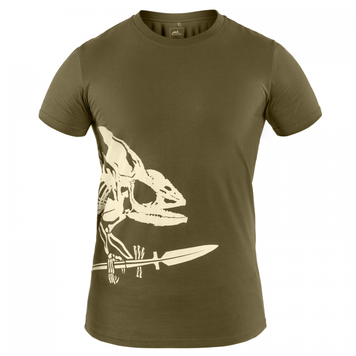 Футболка T-shirt Helikon Full Body Skeleton - Olive Green Футболка T-shirt Helikon Full Body Skeleton - Olive Green
