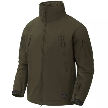 Куртка Helikon Gunfighter Softshell Shark Skin Windblocker, Taiga Green