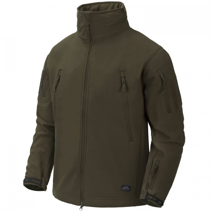 Куртка Helikon Gunfighter Softshell Shark Skin Windblocker, Taiga Green Куртка Helikon Gunfighter Softshell Shark Skin Windblocker, Taiga Green