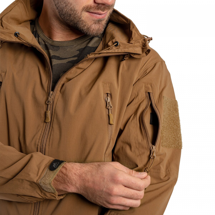 Куртка Helikon Trooper StormStretch Softshell - Mud Brown Куртка Helikon Trooper StormStretch Softshell - Mud Brown