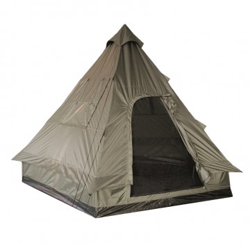 Палатка 4-местная MIL-TEC «TIPI» Пирамида Olive