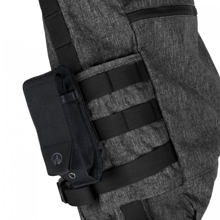Сумка Helikon-Tex Bushcraft Satchel Nylon Polyester Blend Чорний-Сірий, Темно-сірий Сумка Helikon-Tex Bushcraft Satchel Nylon Polyester Blend Чорний-Сірий, Темно-сірий