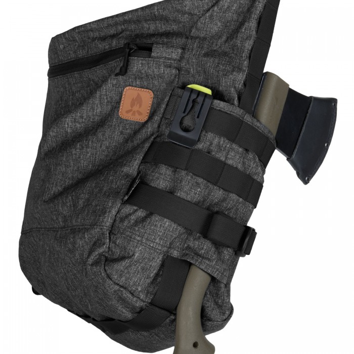Сумка Helikon-Tex Bushcraft Satchel Nylon Polyester Blend Чорний-Сірий, Темно-сірий Сумка Helikon-Tex Bushcraft Satchel Nylon Polyester Blend Чорний-Сірий, Темно-сірий
