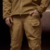 Тактичні штани утеплені SoftShell Coyote