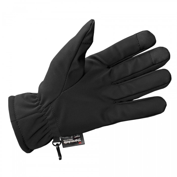 Перчатки зимние MIL-TEC SoftShell Thinsulate Black Перчатки зимние MIL-TEC SoftShell Thinsulate Black