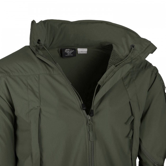 Куртка легкая Helikon-Tex Blizzard Taiga Green Куртка легкая Helikon-Tex Blizzard Taiga Green