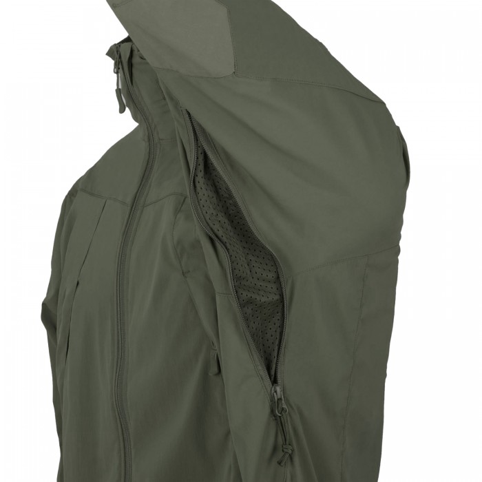 Куртка легкая Helikon-Tex Blizzard Taiga Green Куртка легкая Helikon-Tex Blizzard Taiga Green