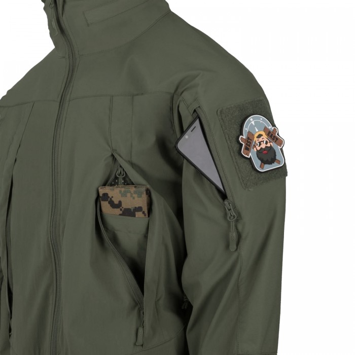 Куртка легкая Helikon-Tex Blizzard Taiga Green Куртка легкая Helikon-Tex Blizzard Taiga Green