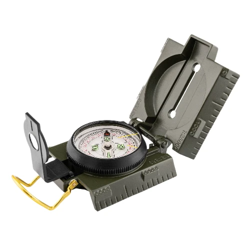 Компас армійський металевий US OD METAL COMPASS RANGER Олива, Olive