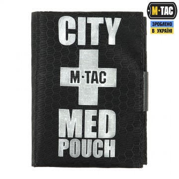 M-TAC CITY MED POUCH HEX Black, Black