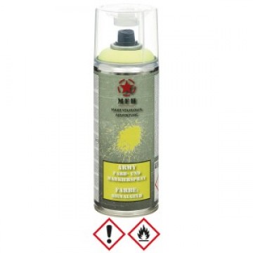 Маскувальна фарба спрей у балоні Army Spray Paint, mat, 400 ml SIGNAL YELLOW Золотий, Золотий