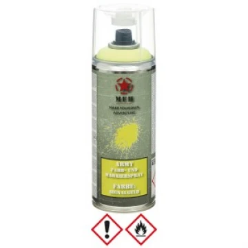 Маскувальна фарба спрей у балоні Army Spray Paint, mat, 400 ml SIGNAL YELLOW Золотий, Золотий