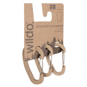 Набір карабінів Wildo Accessory Carabiner Set Coyote