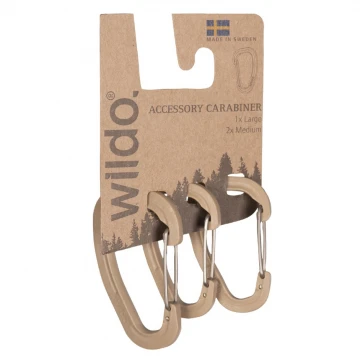Набір карабінів Wildo Accessory Carabiner Set Coyote