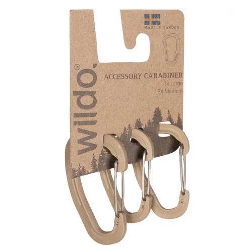 Набір карабінів Wildo Accessory Carabiner Set Coyote