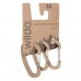 Набор карабинов Wildo Accessory Carabiner Set Coyote
