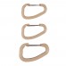 Набор карабинов Wildo Accessory Carabiner Set Coyote