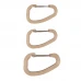 Набір карабінів Wildo Accessory Carabiner Set Coyote