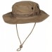 Панама с большим отворотом US GI Bush Hat, Rip Stop, chin strap, coyote tan, Темный койот