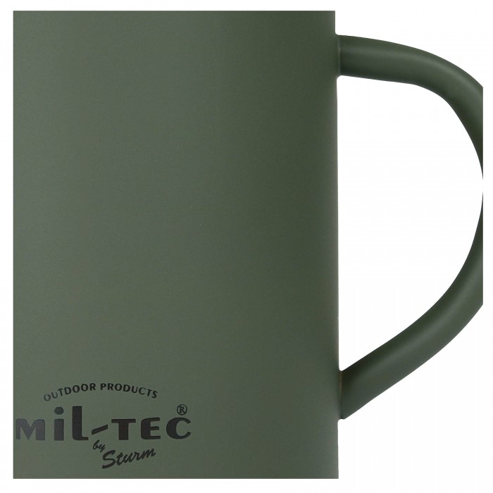 Термокружка MIL-TEC Insulated Mug 450 ML Olive Термокружка MIL-TEC Insulated Mug 450 ML Olive