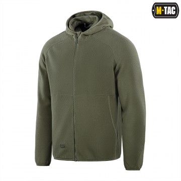 Кофта Флисовая M-Tac Lite Microfleece Hoodie, Army Olive