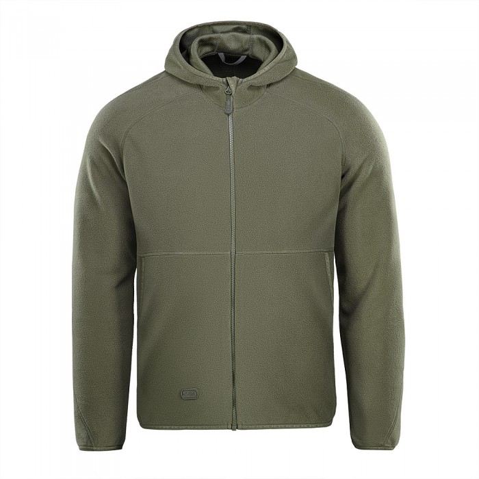Кофта Флісова M-Tac Lite Microfleece Hoodie, Army Olive Кофта Флісова M-Tac Lite Microfleece Hoodie, Army Olive