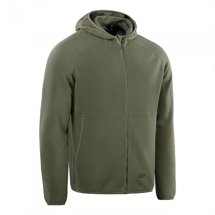 Кофта Флисовая M-Tac Lite Microfleece Hoodie, Army Olive Кофта Флисовая M-Tac Lite Microfleece Hoodie, Army Olive