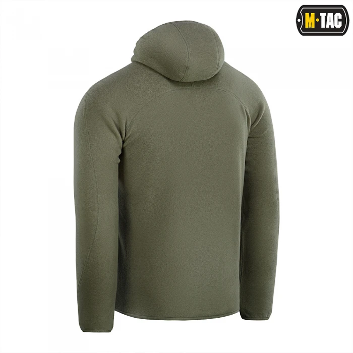 Кофта Флисовая M-Tac Lite Microfleece Hoodie, Army Olive Кофта Флисовая M-Tac Lite Microfleece Hoodie, Army Olive