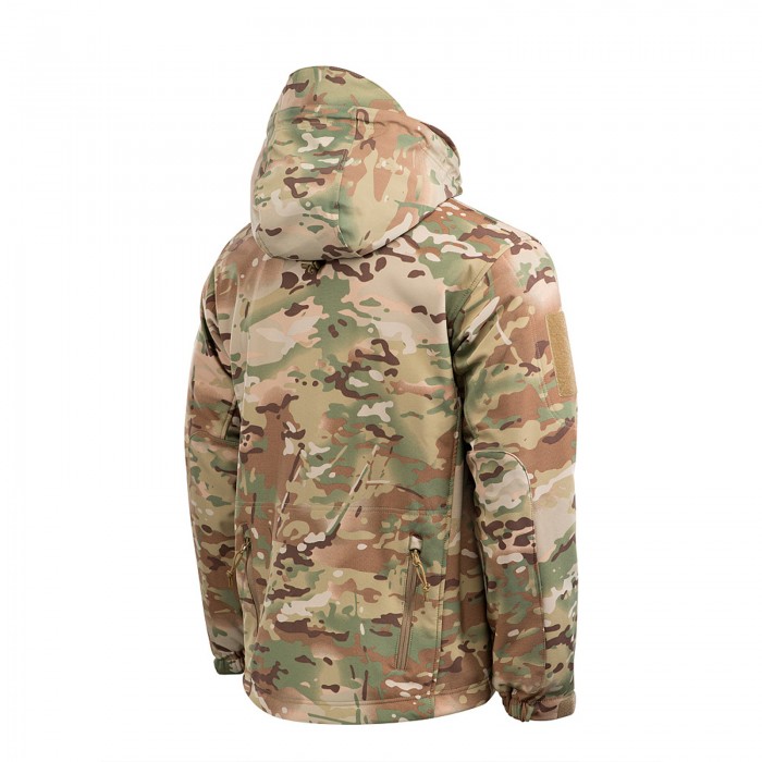 Куртка M-Tac Soft Shell с подстежкой, MultiCam Куртка M-Tac Soft Shell с подстежкой, MultiCam