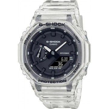 Годинник Casio GA-2100SKE-7AER G-Shock., Прозорий
