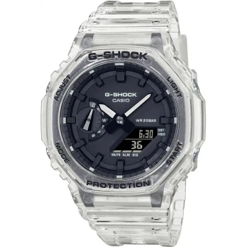 Годинник Casio GA-2100SKE-7AER G-Shock., Прозорий
