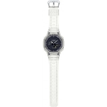 Годинник Casio GA-2100SKE-7AER G-Shock., Прозорий