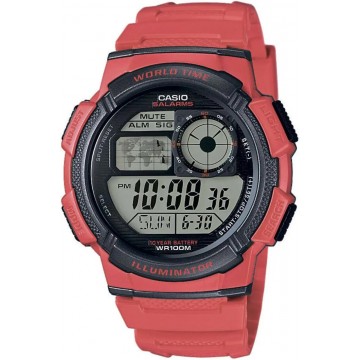 Часы Casio AE-1000W-4AVEF, Red