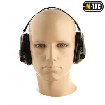 Навушники стрілкові активні M-Tac Tactical 6S , Olive, Універсальний