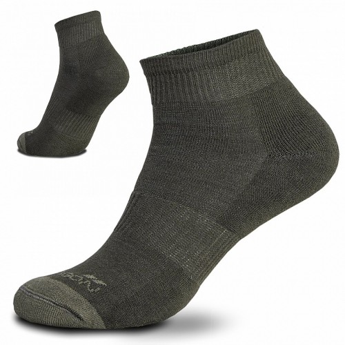 Шкарпетки антибактеріальні легкі Pentagon Low Cut Socks Olive Green