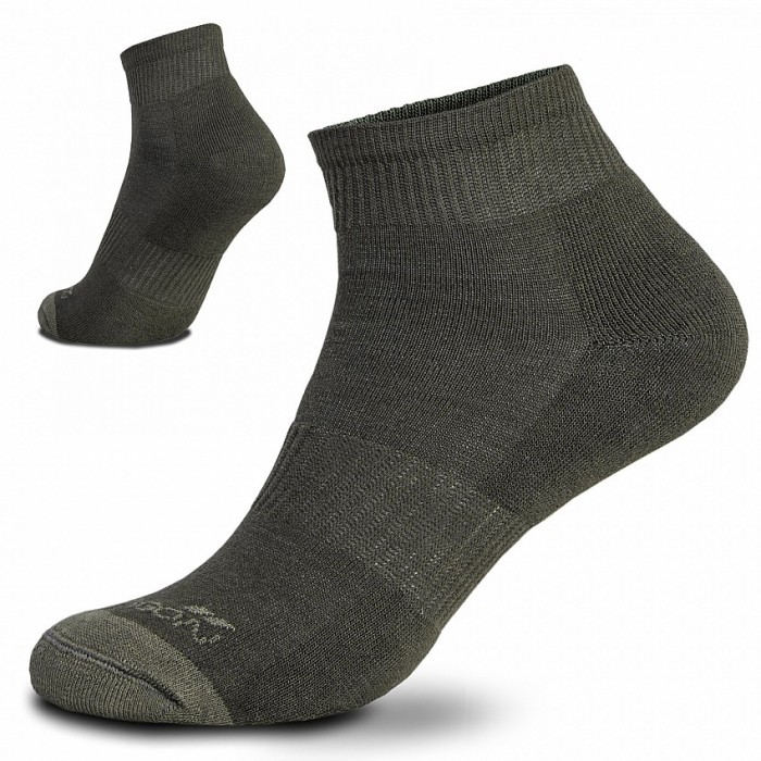 Шкарпетки антибактеріальні легкі Pentagon Low Cut Socks Olive Green Шкарпетки антибактеріальні легкі Pentagon Low Cut Socks Olive Green