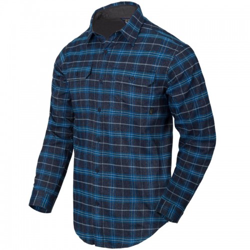 Рубашка Helikon GreyMan Polyester/Nylon - Blue Stonework Plaid